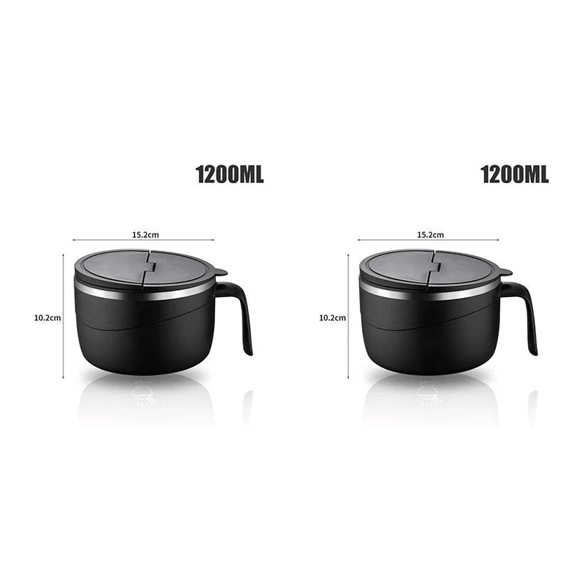 🍲40% OFF!🍜304 Stainless Steel Insulated Ramen Bowl🔥
