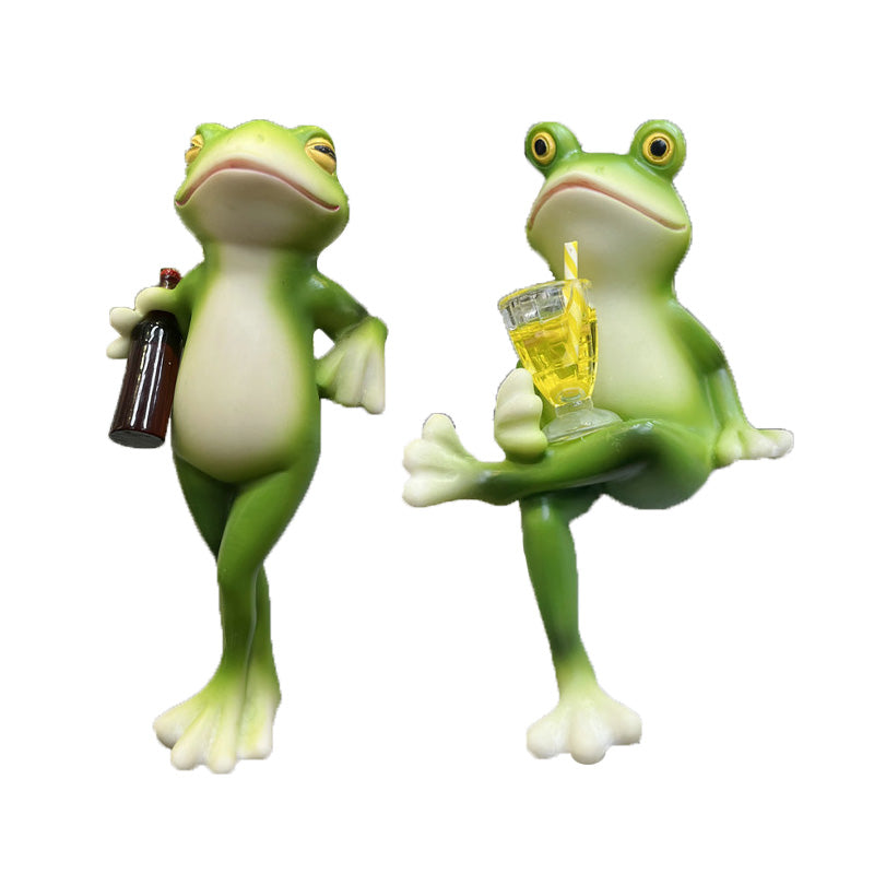 🎁Gift Idea Hot Sale 49% OFF🐸 Frog Flower Pot Hanger Ornament🍷