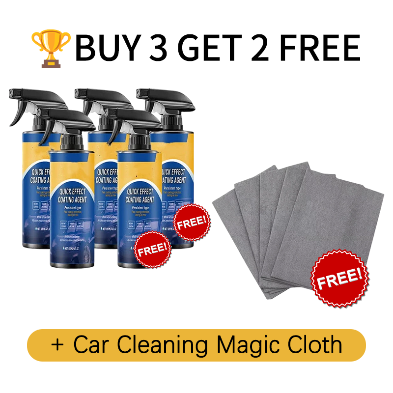 ⏳Time-Limited Sale: ONLY £9.99 with FREE GIFT!!⏰Automotive Nano Coating Repair Agent – 5-Minute Application, 12-Month Shine & Hydrophobic Protection. Instant Gloss, Effortless Shine!