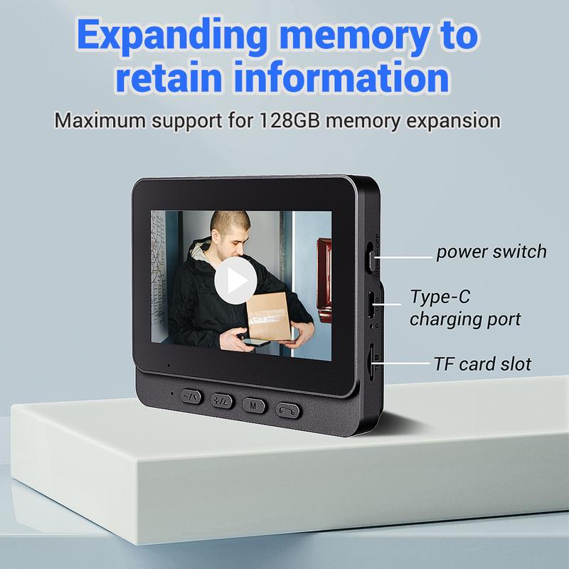 ๐49% OFF ! Doorbell Camera with Screen โ 4.3-Inch Display, Easy Setup ๐ฑ๐