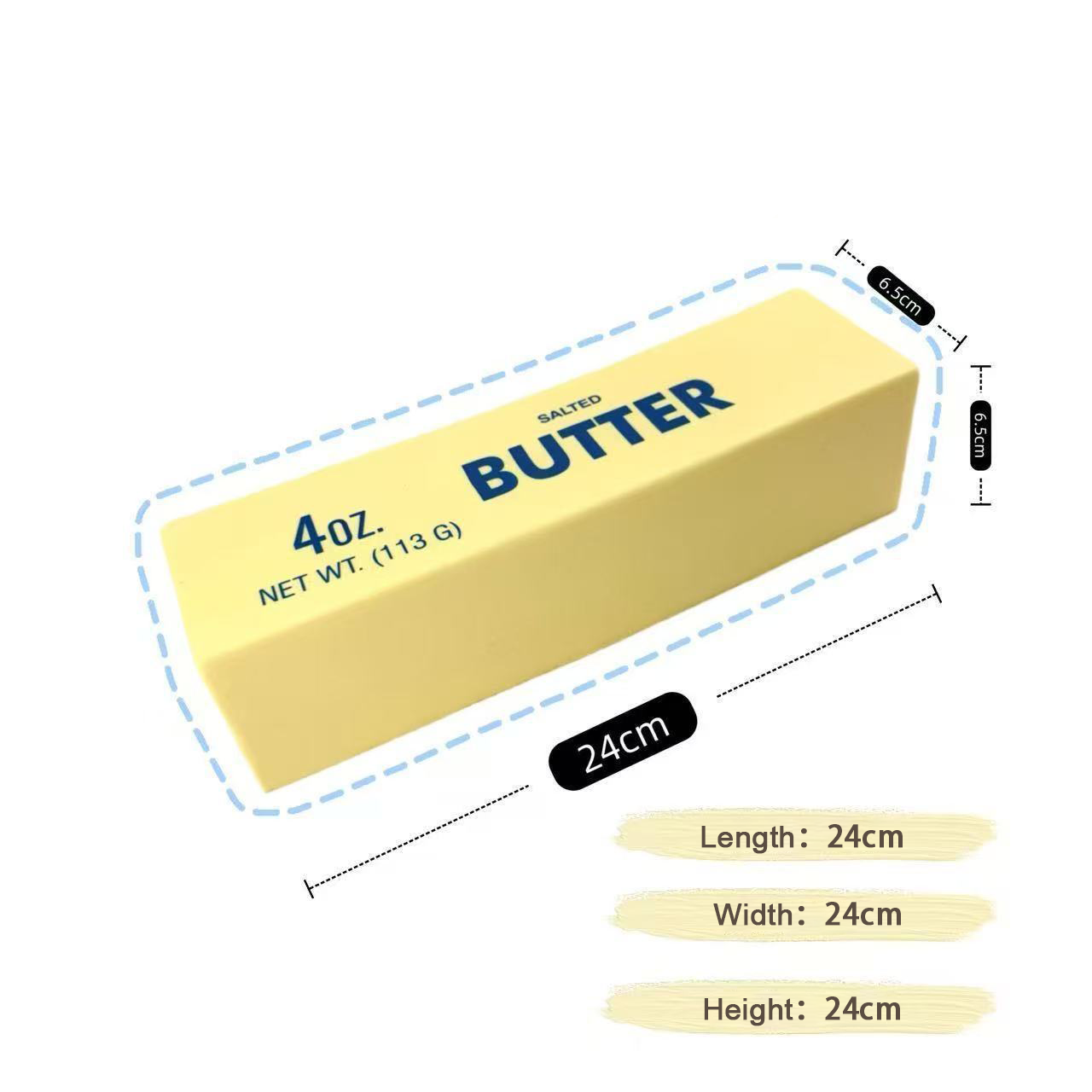 🔥49% Off🎁Squishy Series Butter Stick Sticky, Soft, slow bouncing pressure relief simulates sticky food