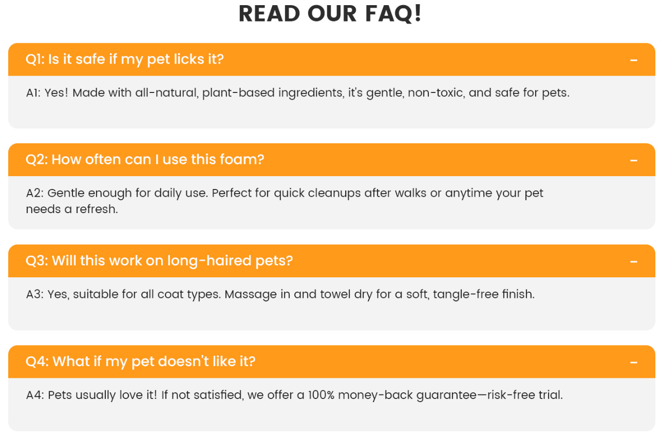 🐾No-Rinse Pet Shampoo Foam – 🥰Natural, Antibacterial & Gentle Formula for Stress-Free Dog & Cat Grooming!✨