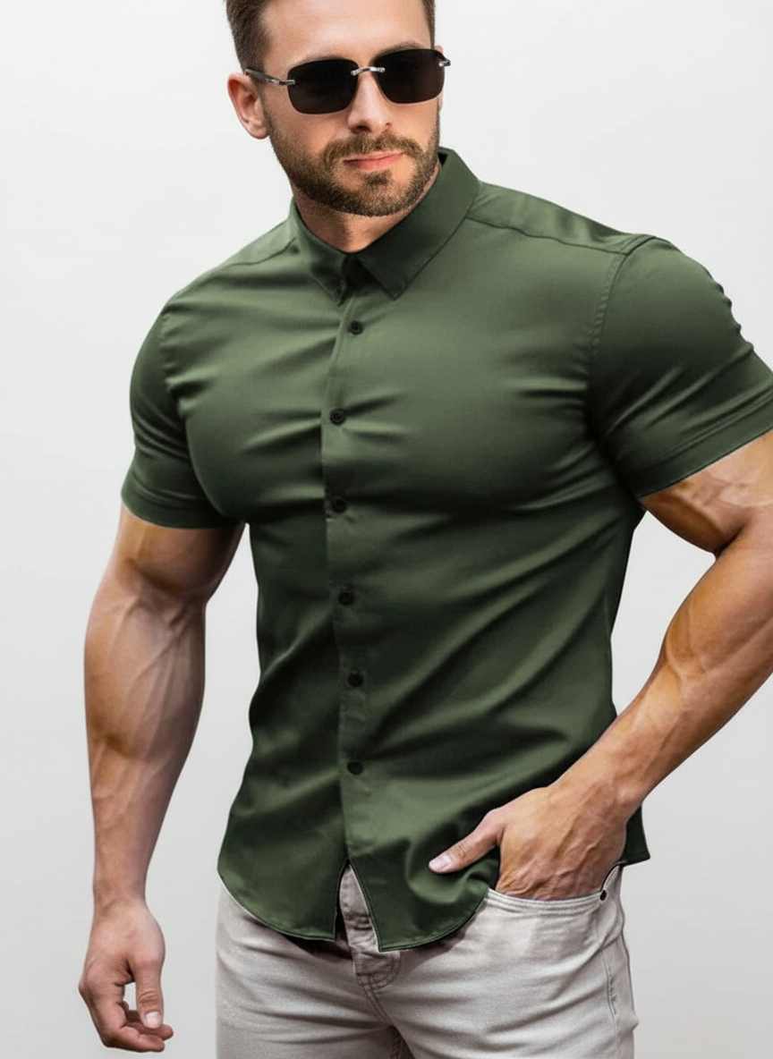 🏖️Summer cool-down deal: just £15.99! 😎 Men's Non-Iron Shirts – Wrinkle-Free, Comfortable All Day & Perfect for Business or Casual👔✨