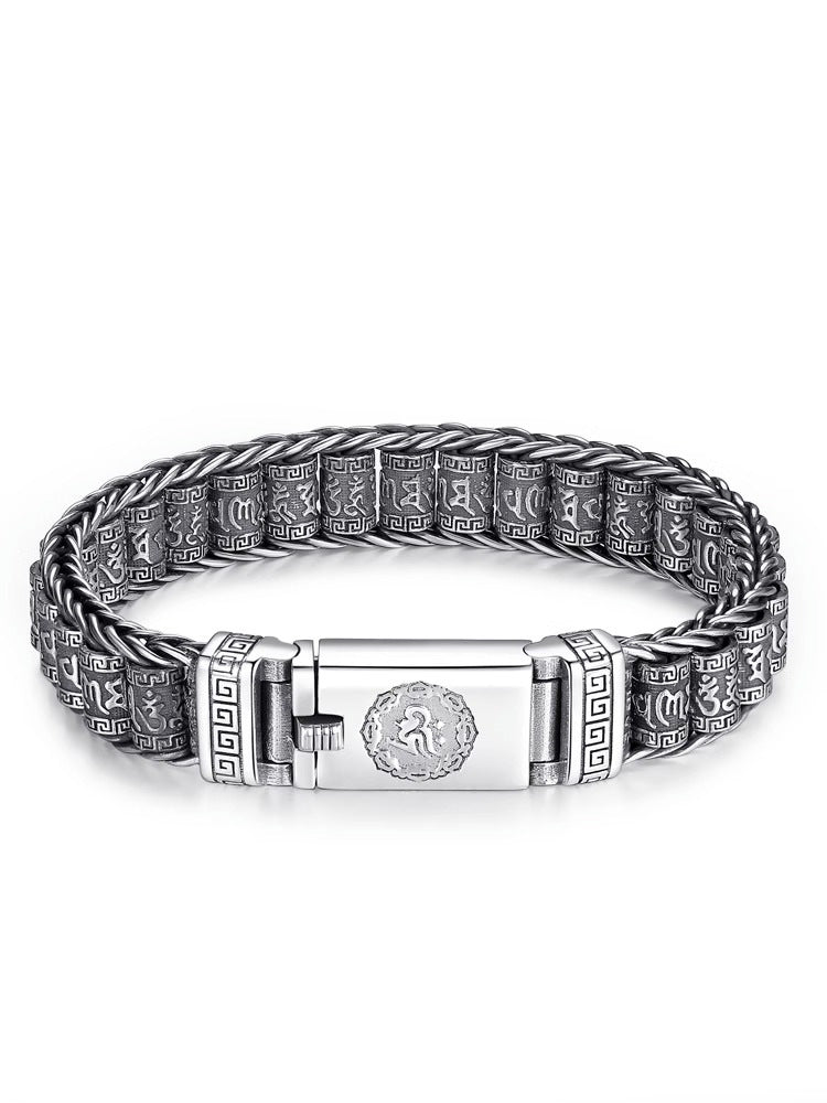 🎁New arrival 49% OFF💥Six Character Truth-Prayer Wheel Bracelet⛓️
