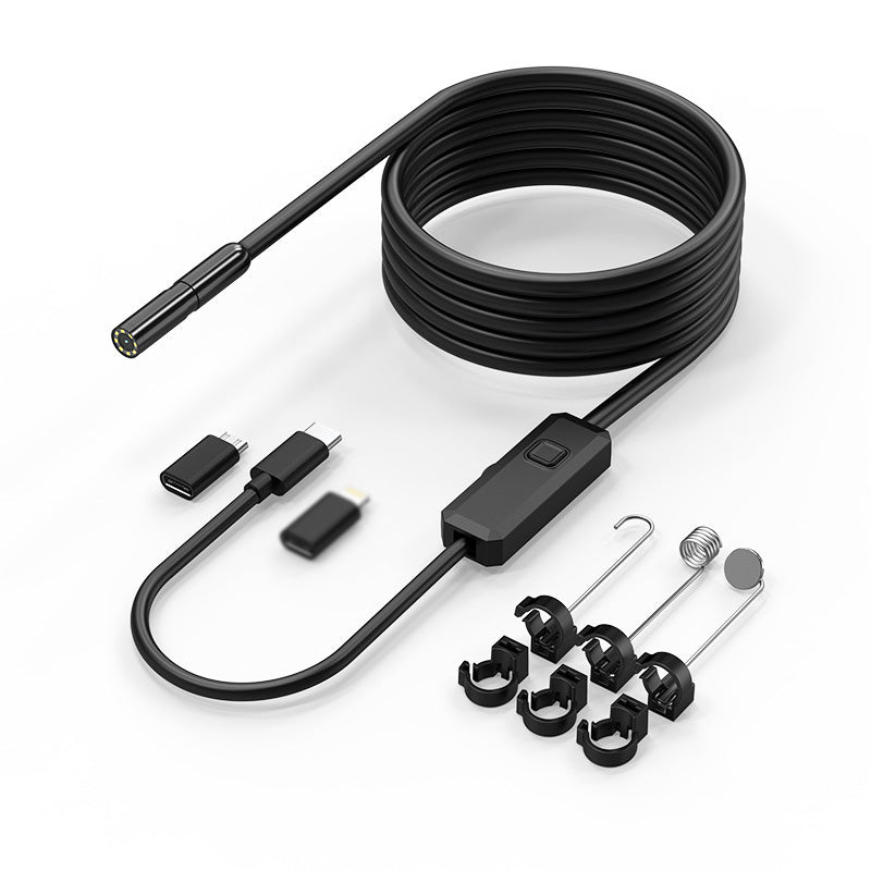 📱🔍 49% OFF! Waterproof HD Endoscope Camera – 200W HD, 8mm probe. Type-C/Micro/Lightning – plug & play with 99% phones. Ideal for tight spaces! 🔌✨
