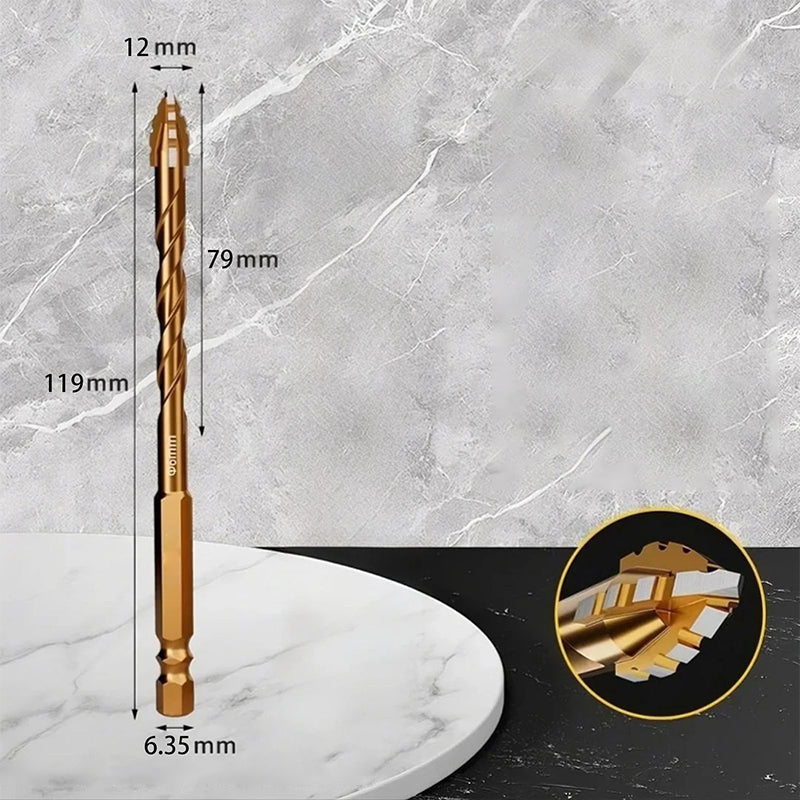 Premium 4-Flute Drill Bit