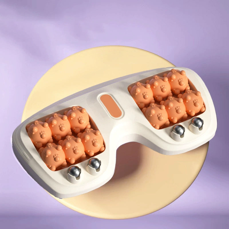 ⏰Hot Sale💜Portable Dual Foot Massage Roller🦶