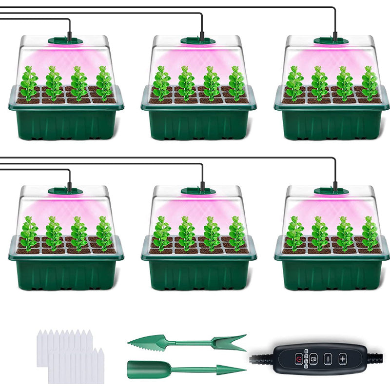 ⏰Limited offer 49% Discount🔥Seed Starter Trays with Grow Light