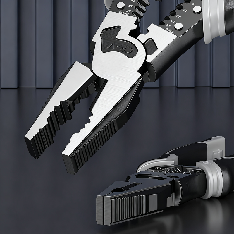 9" Multifunction Lineman's Pliers with Wire Stripper