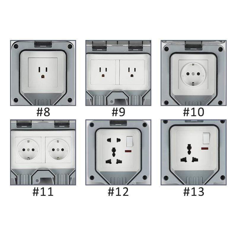⏳LAST DAY SALE 49% OFF!🔥Outdoor Waterproof Receptacle Outlet