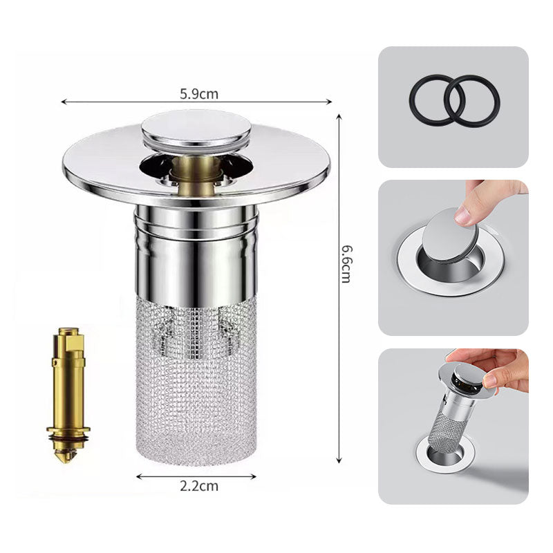 šæāØ š„LAST DAY SALE 49% OFF Sets!!š„Stainless Steel Floor Drain Filter ā Stop Hair Clogs Before They Start