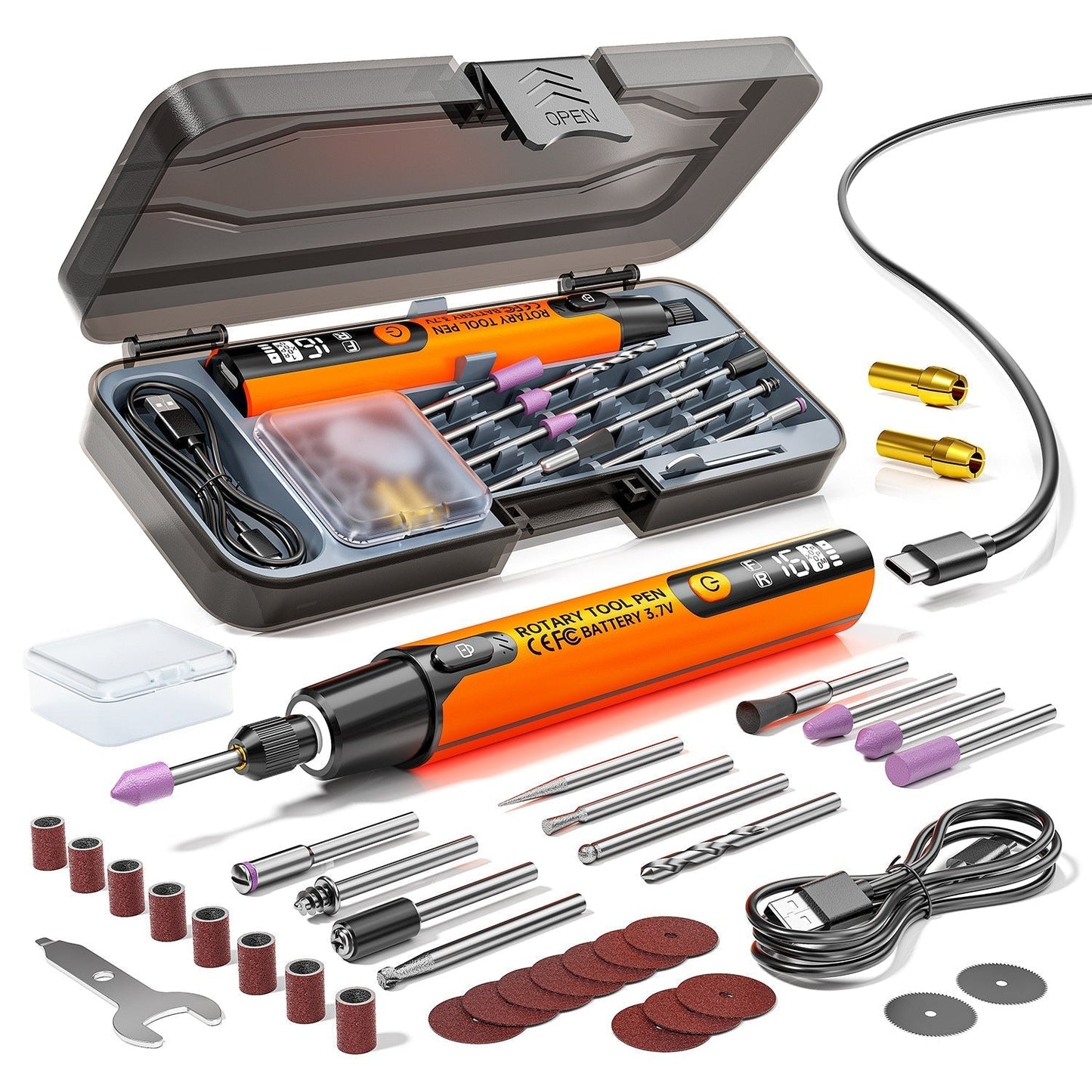 ⚡49% OFF!✨Portable Electric Polishing & Grinding Kit✨