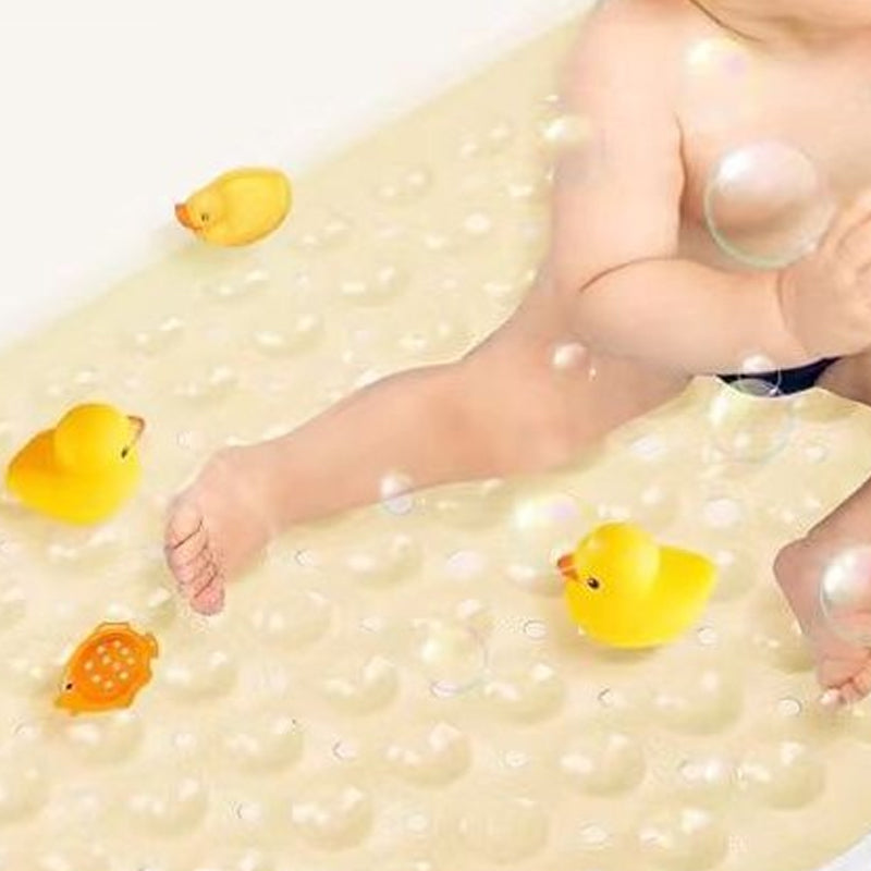 🔥Limited-time 40% off offer!🛡️ Keep your bathroom slip-free with this! Powerful suction cups + full-coverage bath mat – no fear of slipping even when wet 💦🛁