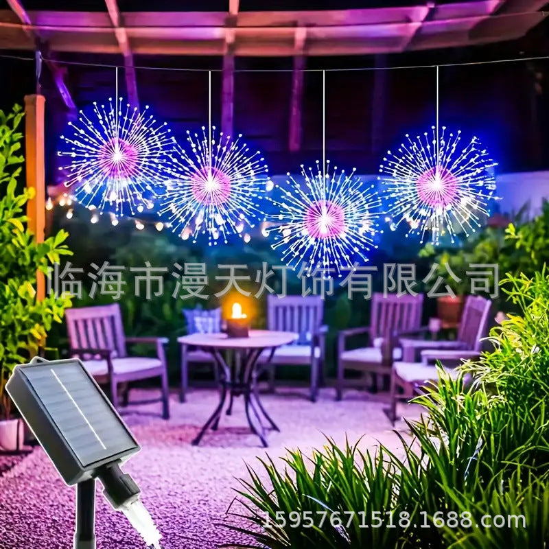 🔥While supplies last, 49% off!🎉 Solar fireworks light strings for the garden and at parties