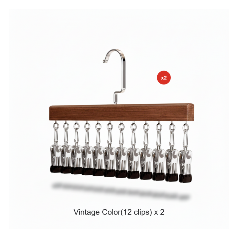 š„40% OFF!š360° Swivel Multi-Hook Wardrobe Organizer