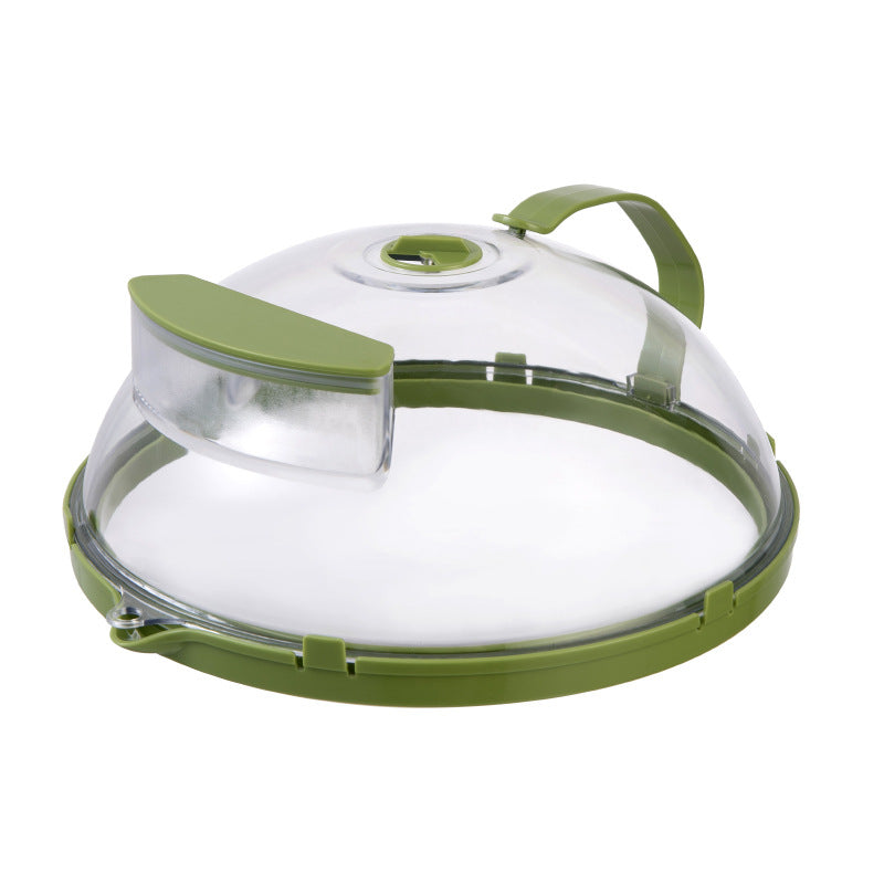 🔥49% OFF!🍲Clear Microwave Splatter Cover with Water Steamer and Handle✨