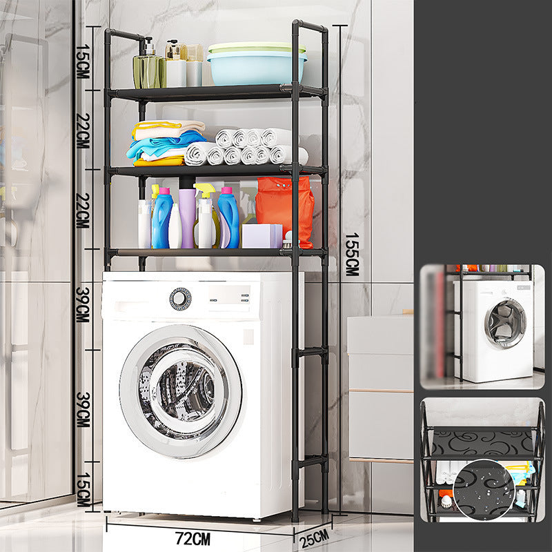 💖Special 49% off🧴No-Drill Bathroom & Laundry Organizer Shelf