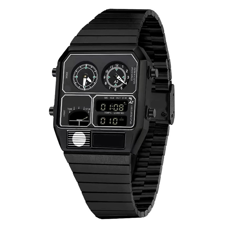 ✈️Free Shipping⌚✨Men’s Multi-Functional Retro Digital Watch