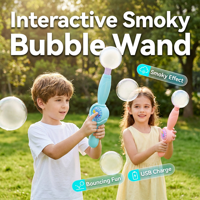 💖49% off🎁Rechargeable Smoky Bubble Wand✨