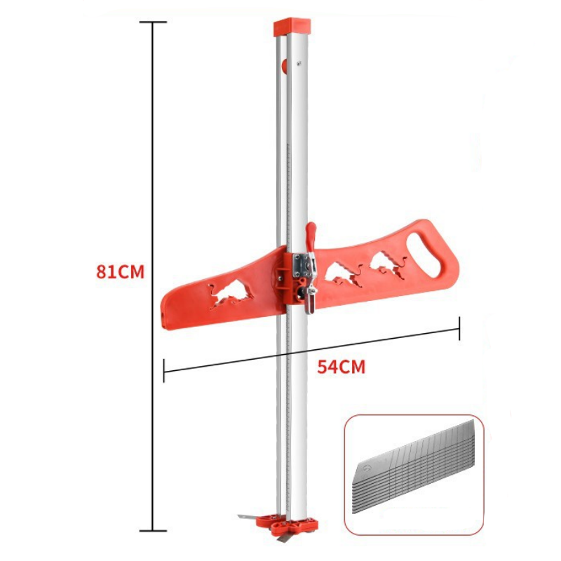🥳2026 HOT SALE🥳💞50K+ SOLD!🧱Foldable Multi-Material Cutter|Auto Clamp Drywall KT Board Cutting Tool ✨