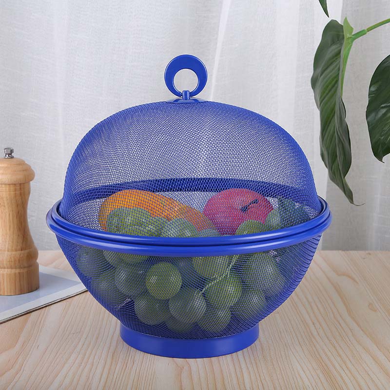 🔥49% OFF🍇Breathable fruit basket with lid – keeps insects out and food fresh · Rinses clean in a flash · A must-have for outdoor picnics✨