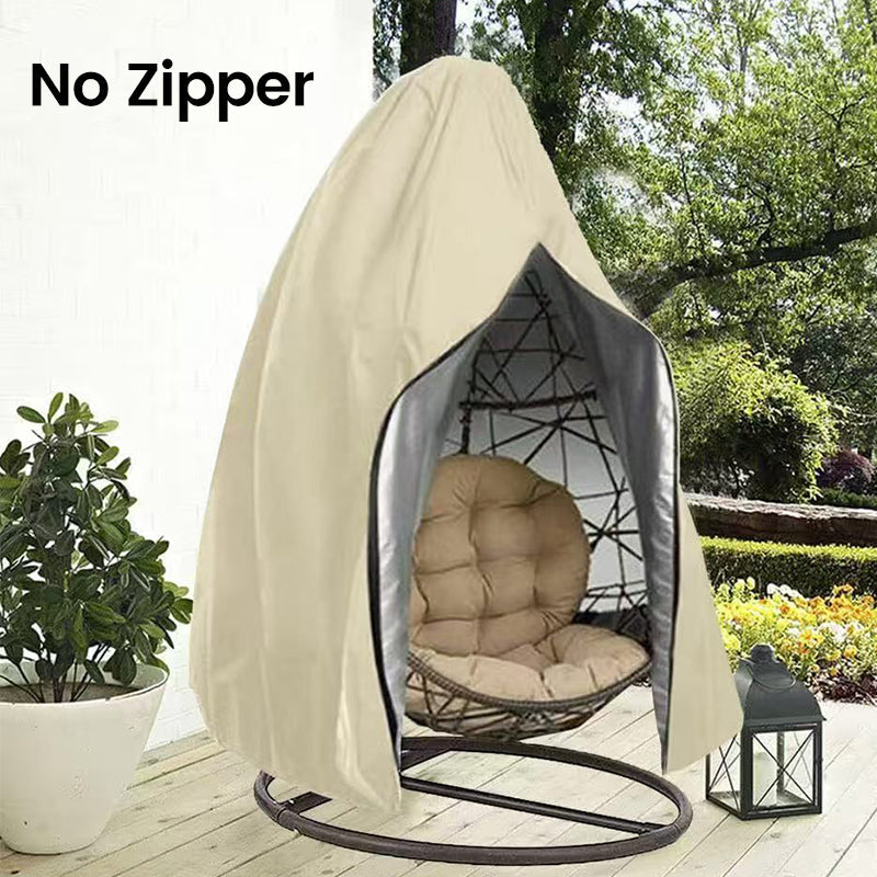 🥳2026 HOT SALE🥳💞50K+ SOLD!⏰49% OFF🪑Heavy-Duty Hanging Chair Cover – Waterproof, UV-Resistant Oxford Fabric with Full-Zip & Windproof Fit for Year-Round Protection✨