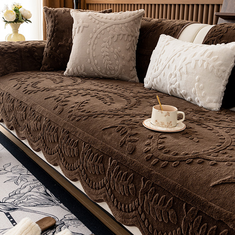 🏆LAST DAY 49% OFF🛋️Faux Rabbit Fur Non-Slip Couch Covers