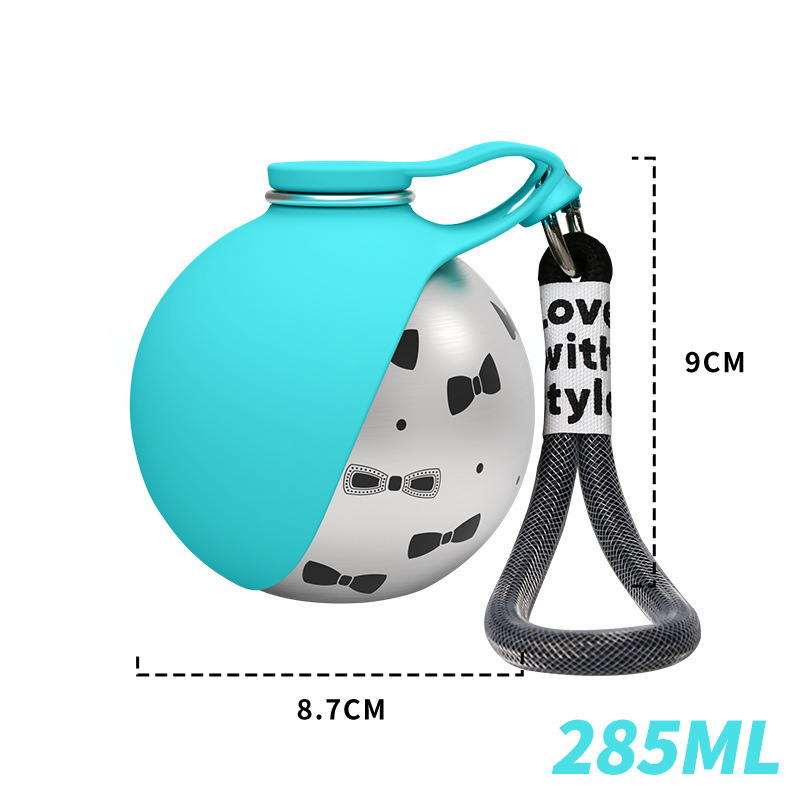 🐕💧 49% OFF! 2-in-1 Portable Dog Water Bottle for Small Dogs – Leak-Proof & Compact