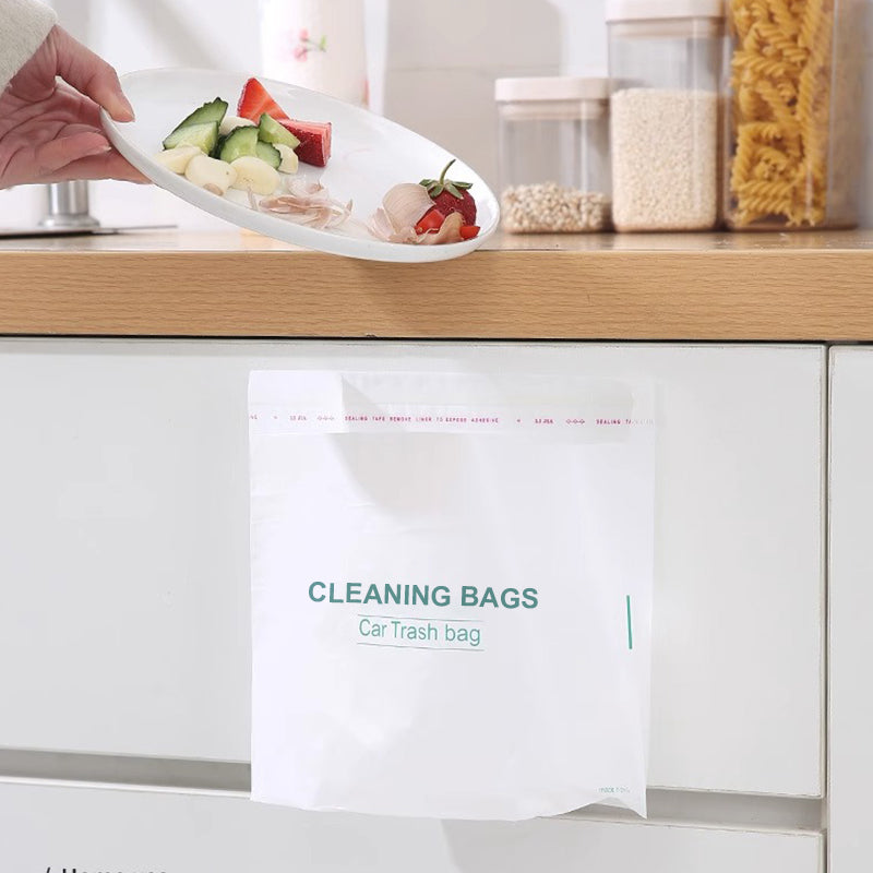 🥳2026 HOT SALE🥳💞50K+ SOLD!🚗Self-Adhesive Car Cleaning Bags – Stick anywhere, stand firm. Multi‑use for trash or storage. No mess, no marks. 🧹✨