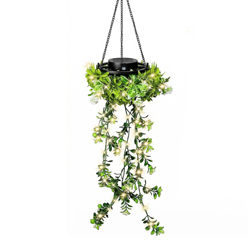 ⏳Limited-time 49% off⏰Solar-Powered Hanging Milan Grass Light🌞💡