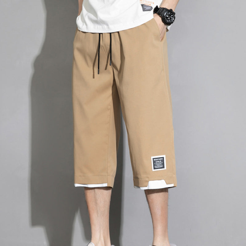 ๐ฉณ 49% OFF NOW!โ๏ธ Men's Ice Silk Capri Shorts โ Breathable & Ultra-Light โ Cool 3/4 Lounge Pants ๐ฌ๏ธ