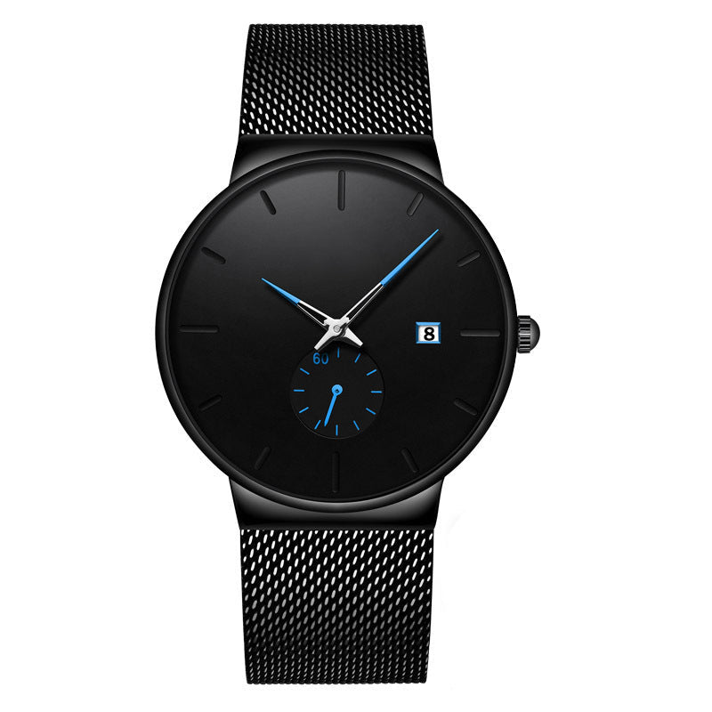 ⌚ 49% OFF NOW ! ⚡ Men's Minimalist Waterproof Quartz Watch – Sleek Simple Design, Precise Timekeeping & Daily Waterproof Function ✨