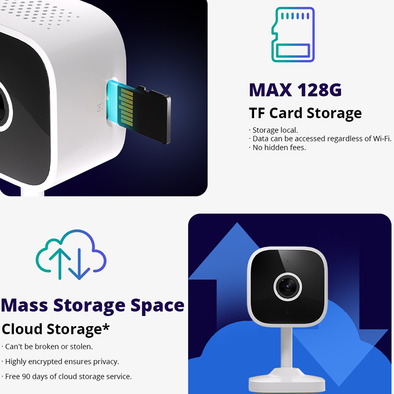 📹 Smart Night Vision WiFi Security Camera 🌙🛡️– 1080P HD, AI Human Detection & Two-Way Audio