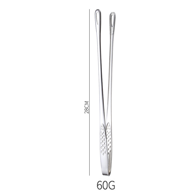 🏆 Last Day Special Price £9.99 ! 🔥Buy 1 Get 1 Free🎁28cm Super Long Stainless Steel Grill Tongs