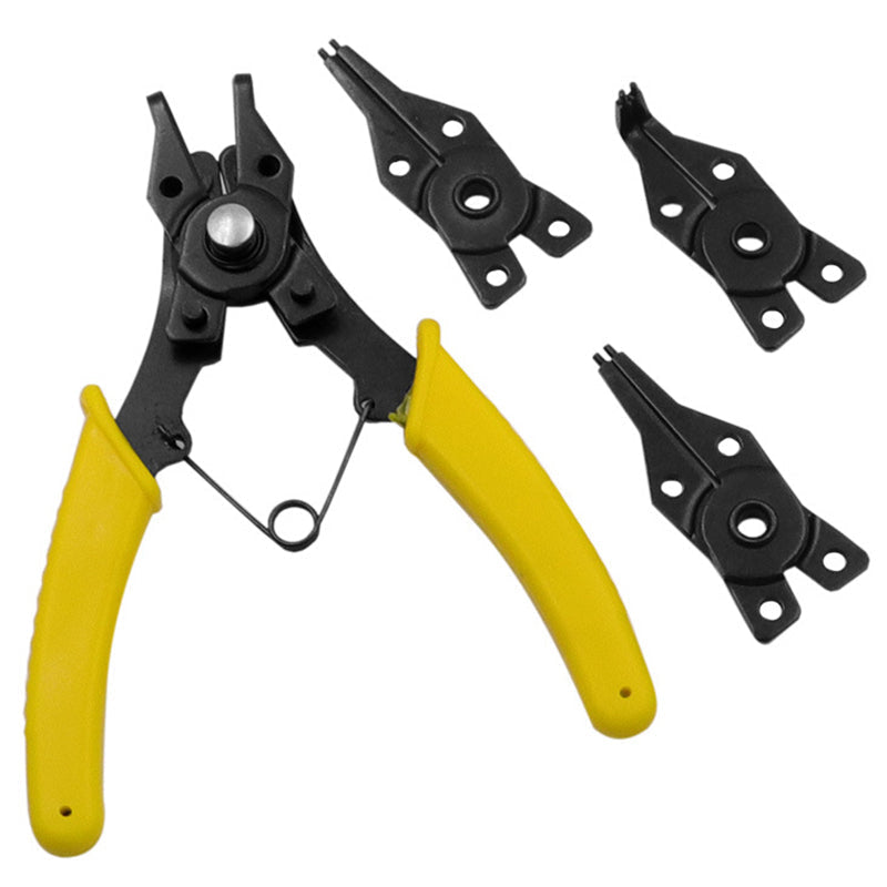 📢📢49% OFF !! ⏰4-in-1 Internal / External Circlip Plier Set