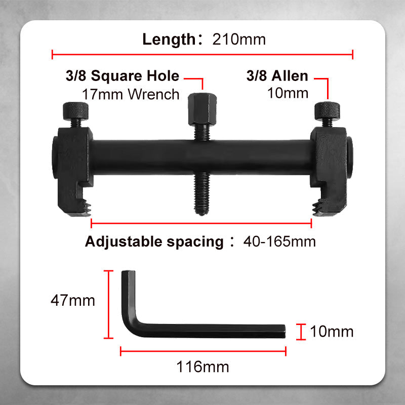 🎉 2026 Sale — Over 25600 Sold! 🔧Heavy-Duty Adjustable Crankshaft Pulley Removal Tool|Universal Automotive Engine Puller ✨