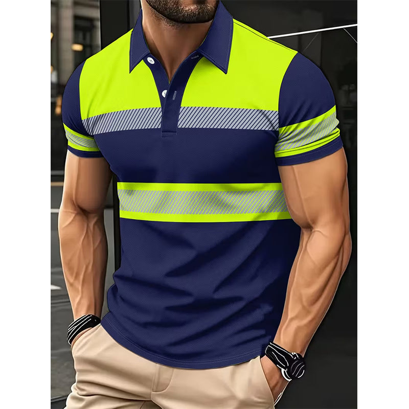 📢📢49% OFF !! ⏰Men's High Visibility Reflective Short Sleeve Shirt