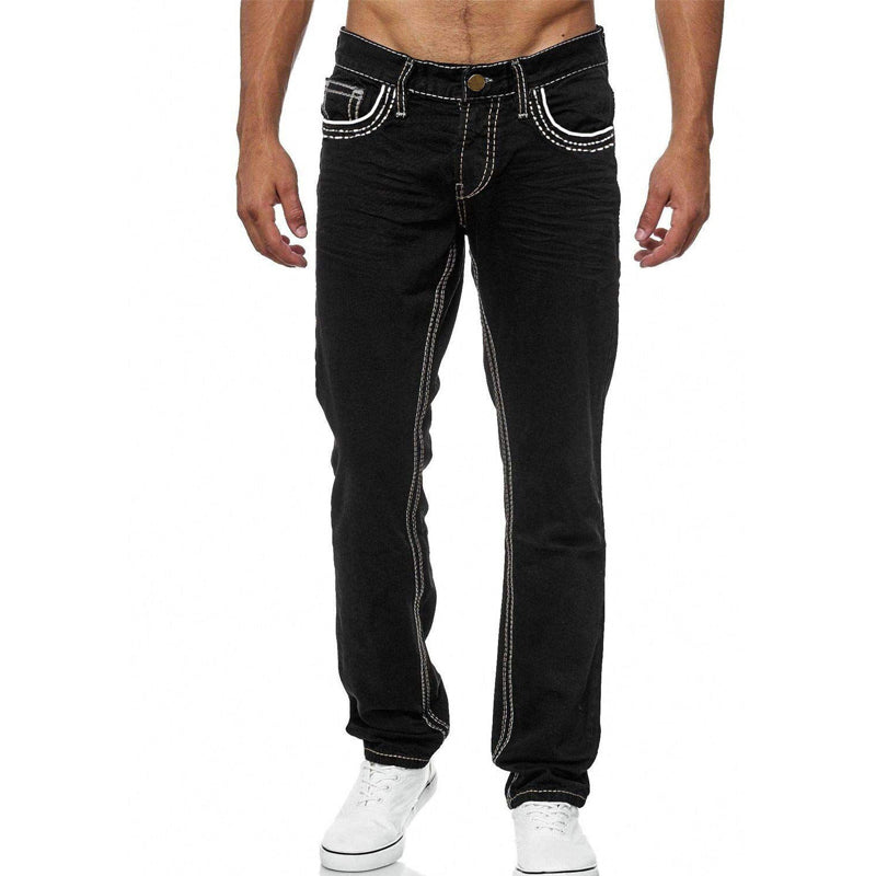 ๐ 49% OFF NOW! ๐ High-Stretch Double-Stitched Men's Jeans โ Ultimate flexibility & durability โ 45K+ sold, perfect for all-day comfort ๐ชโจ๐ฟ