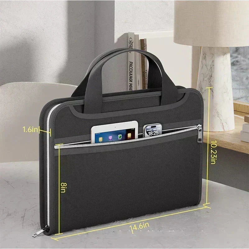 🎉 2026 Sale — Over 21,000 Sold! 💞 Fireproof Accordion File Folder – Ultimate Document Security 🌸