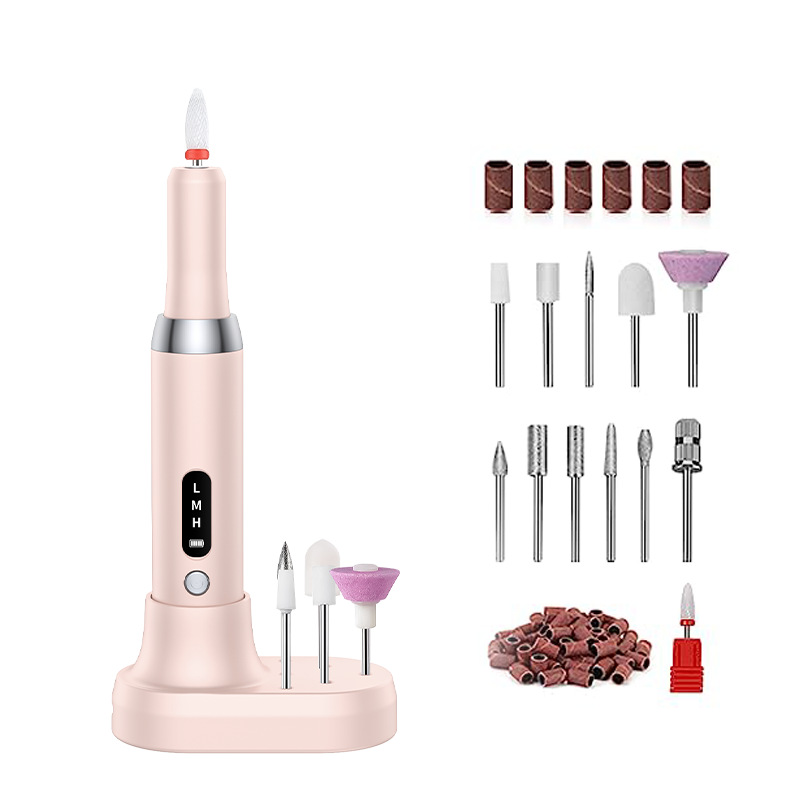 ⏰ 49% OFF💅🔋 Cordless Electric Nail Drill Machine with Charging Base – Professional Manicure at Home! | Portable, Rechargeable & Ready Anytime ✨