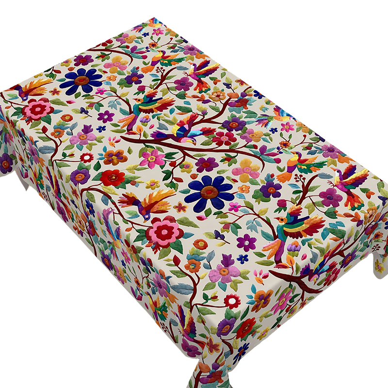 ๐ธ 49% OFF NOW! ๐ฝ๏ธ Retro Floral Tablecloth โ Vintage print, stain-resistant & easy-clean โ Perfect for daily dining & garden parties ๐ฟ