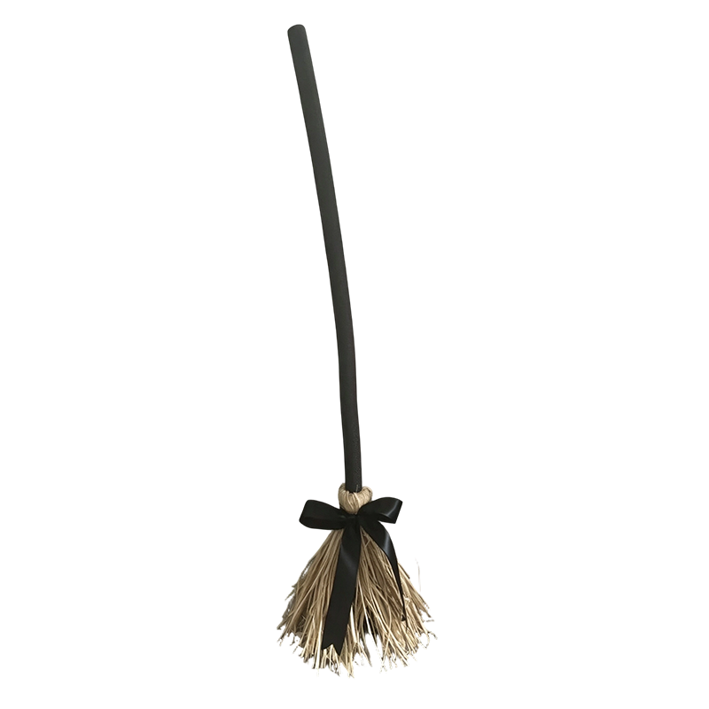 📢📢49% OFF !!⏰🧙 Animated Witch Broom Halloween Decoration with Lights and Sound