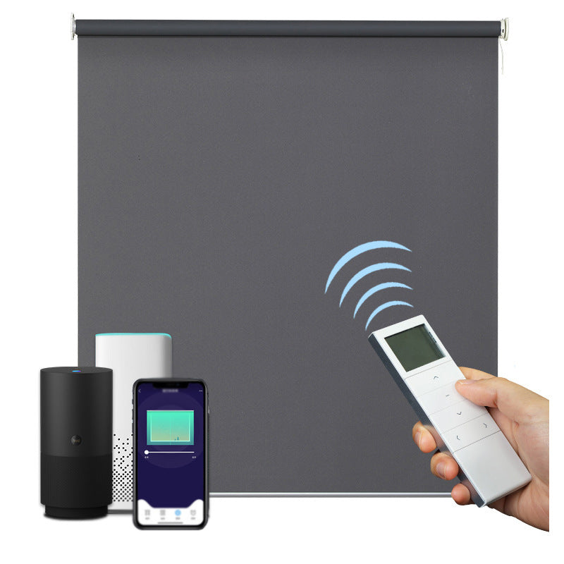 🎉 LIMITED TIME 49% OFF! 🏆 Motorized Blackout Blinds with Remote – Smart Roller Shade, Complete Light Blocking & Clean Modern Design ✨