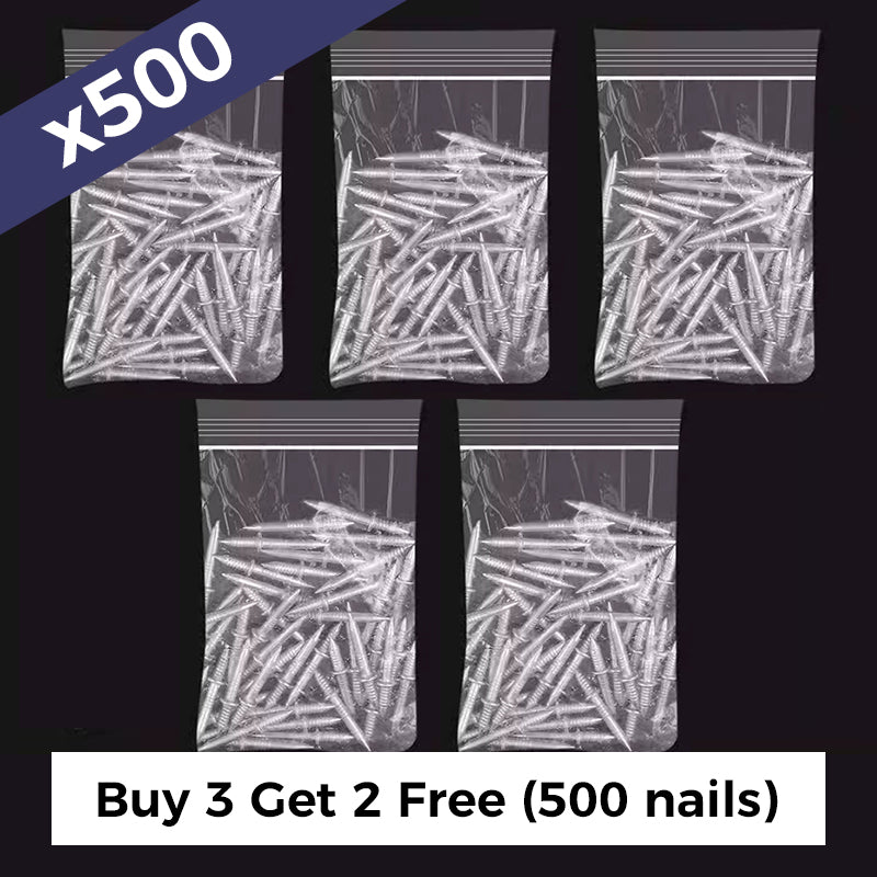 🔨 Double-Headed Seamless Skirting Nails – Clean & Secure Fixing ✨
