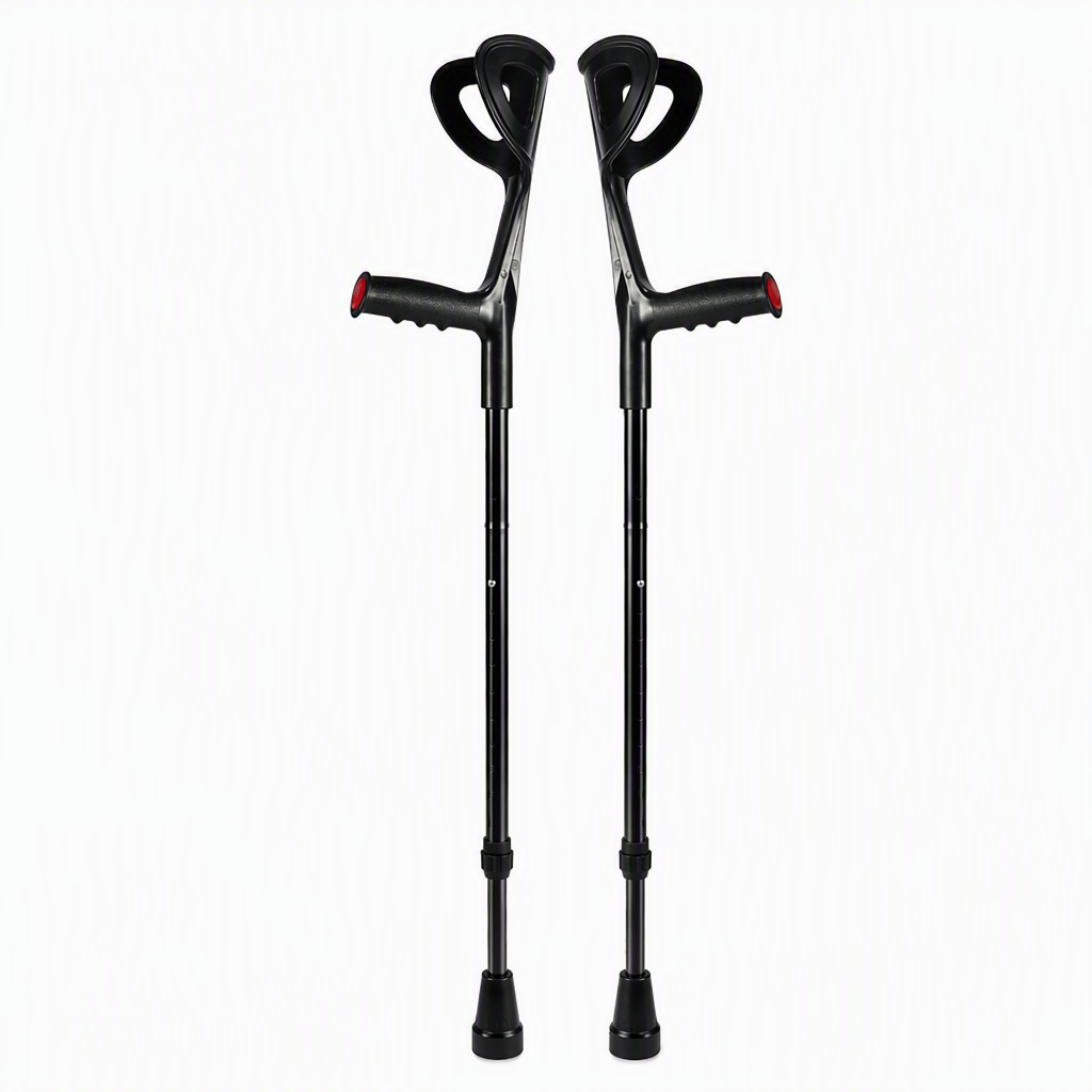 ⏳🔥LIMITED-TIME 49% OFF! ⏰💪 Folding Forearm Crutches – Non-slip & mobility aid ✨