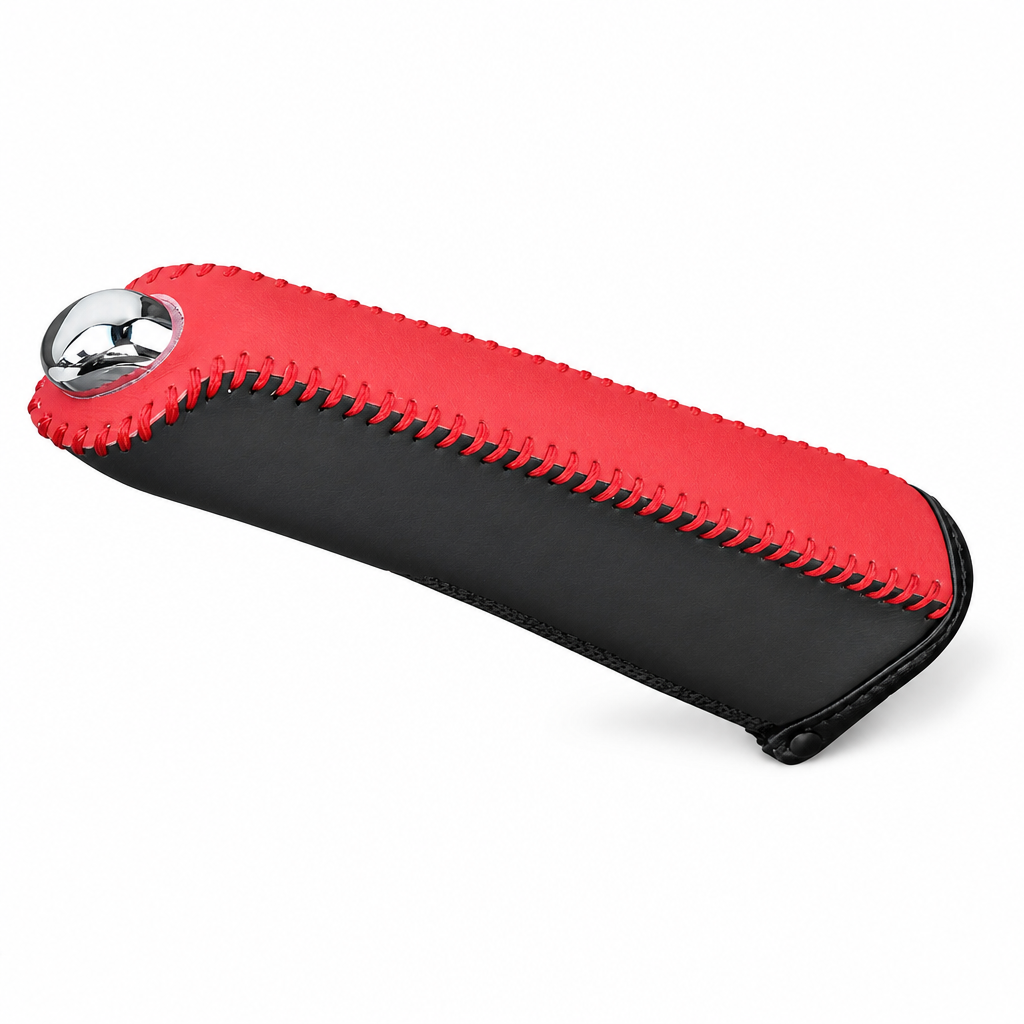 🚗 LIMITED-TIME 49% OFF! ✋ Universal Car Handbrake Protective Cover Sleeve – PU Leather, Anti-Slip, Interior Upgrade ✨