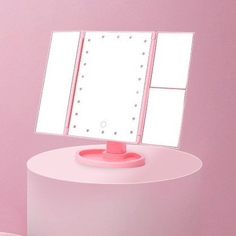 🏆HOT SALE 49% OFF✨Tri-Fold Makeup Mirror with Lights