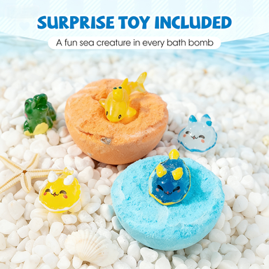 🛁 49% OFF |🌊 Ocean Theme Bath Bombs | 60g*12 Pcs, Foamy Bath Time & Fun Gift Idea ✨