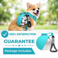 🐕💧 49% OFF! 2-in-1 Portable Dog Water Bottle for Small Dogs – Leak-Proof & Compact