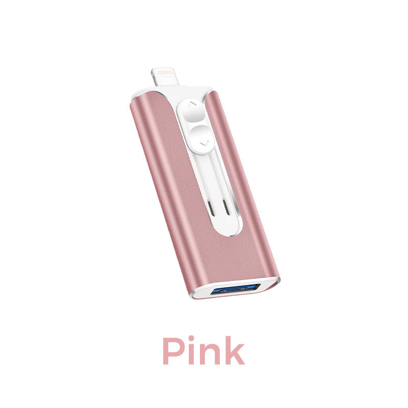 💾 LIMITED-TIME 49% OFF! 📱 4-in-1 Flash Drive for iPhone Android PC – Fast Photo Transfer, Free Up Phone Storage ⚡